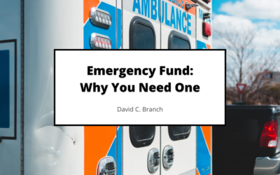 Emergency Fund: Why You Need One